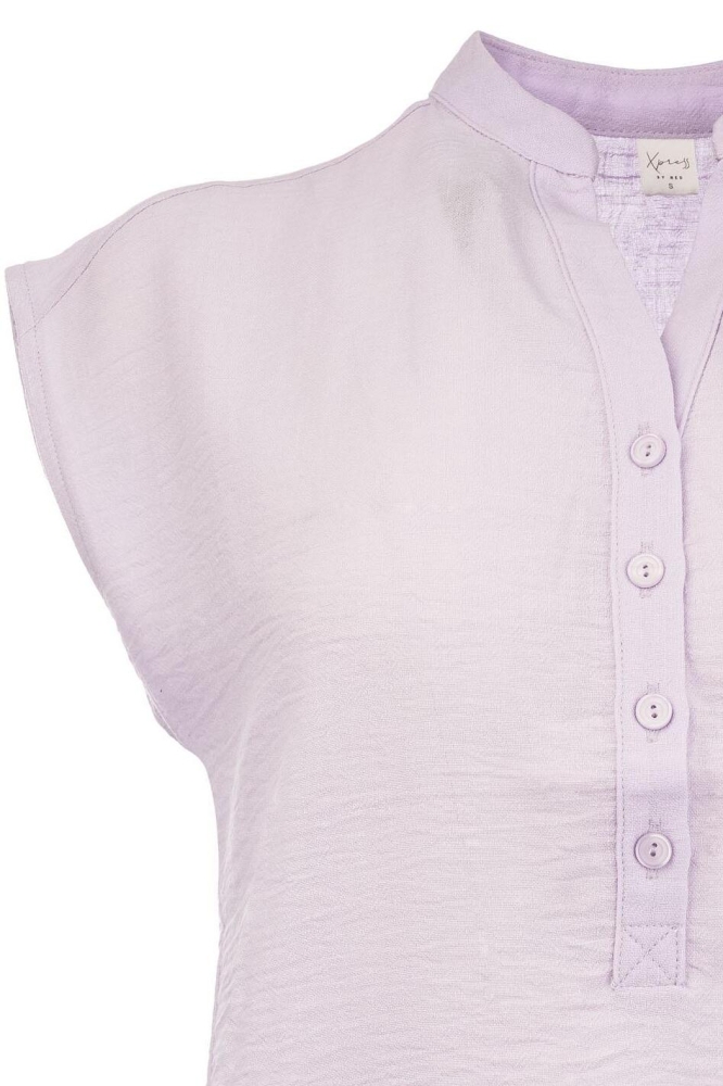 LUCIE SL WASHED CRINCLE WOVEN 25S4U28702 817 lilac